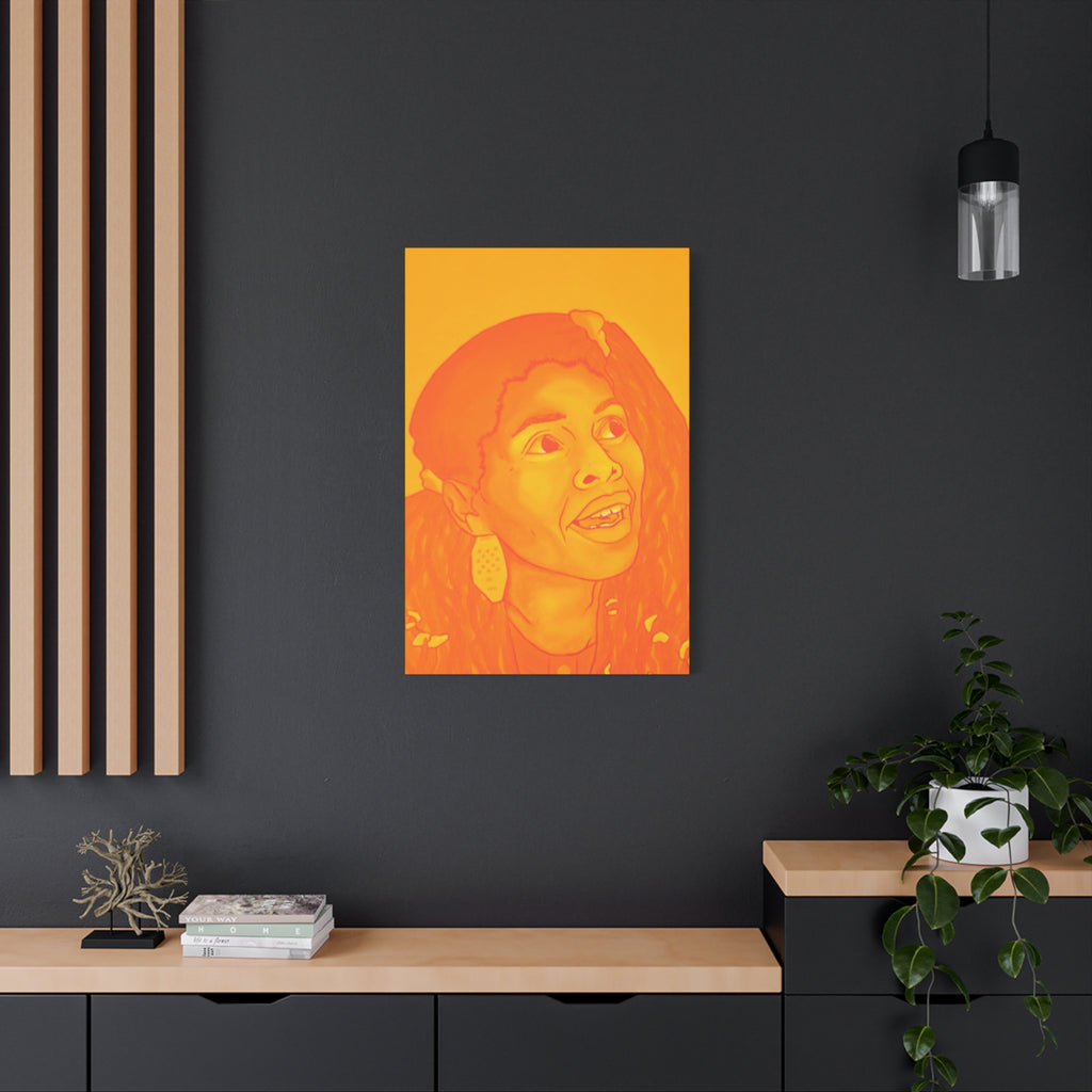 Assata Shakorange - Canvas Print