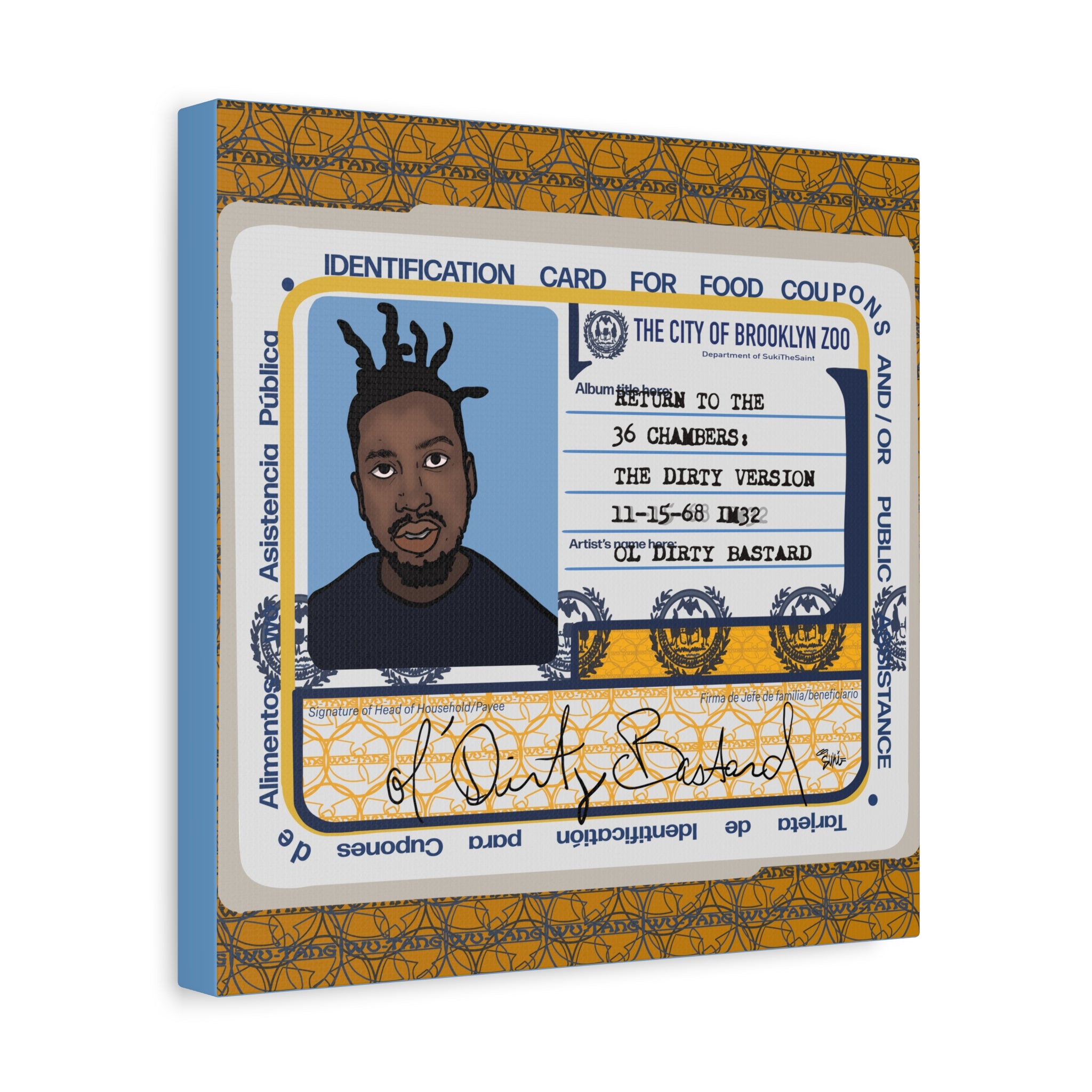 Dirty EBT - Canvas Print