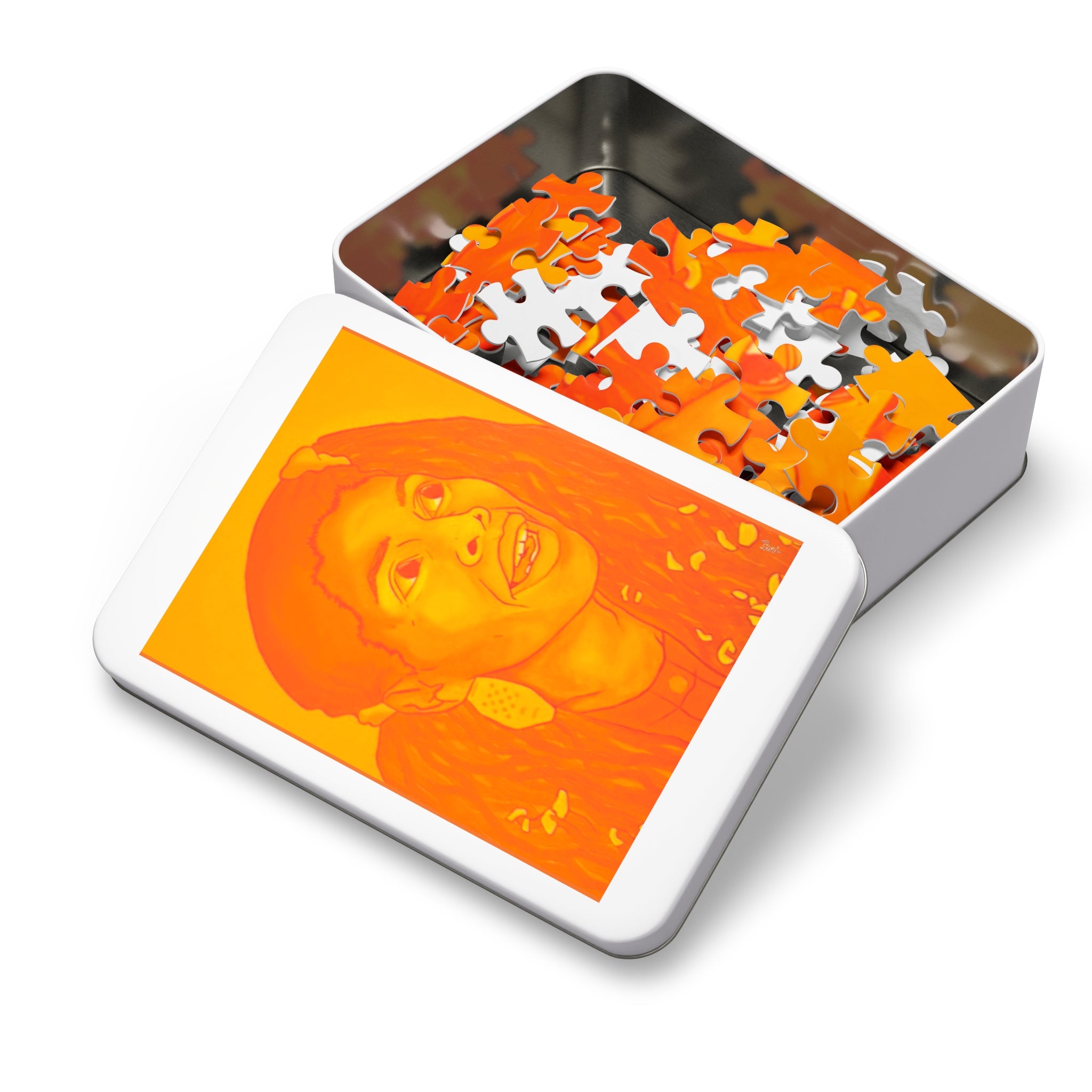 Assata Shakorange - Jigsaw Puzzle with Tin