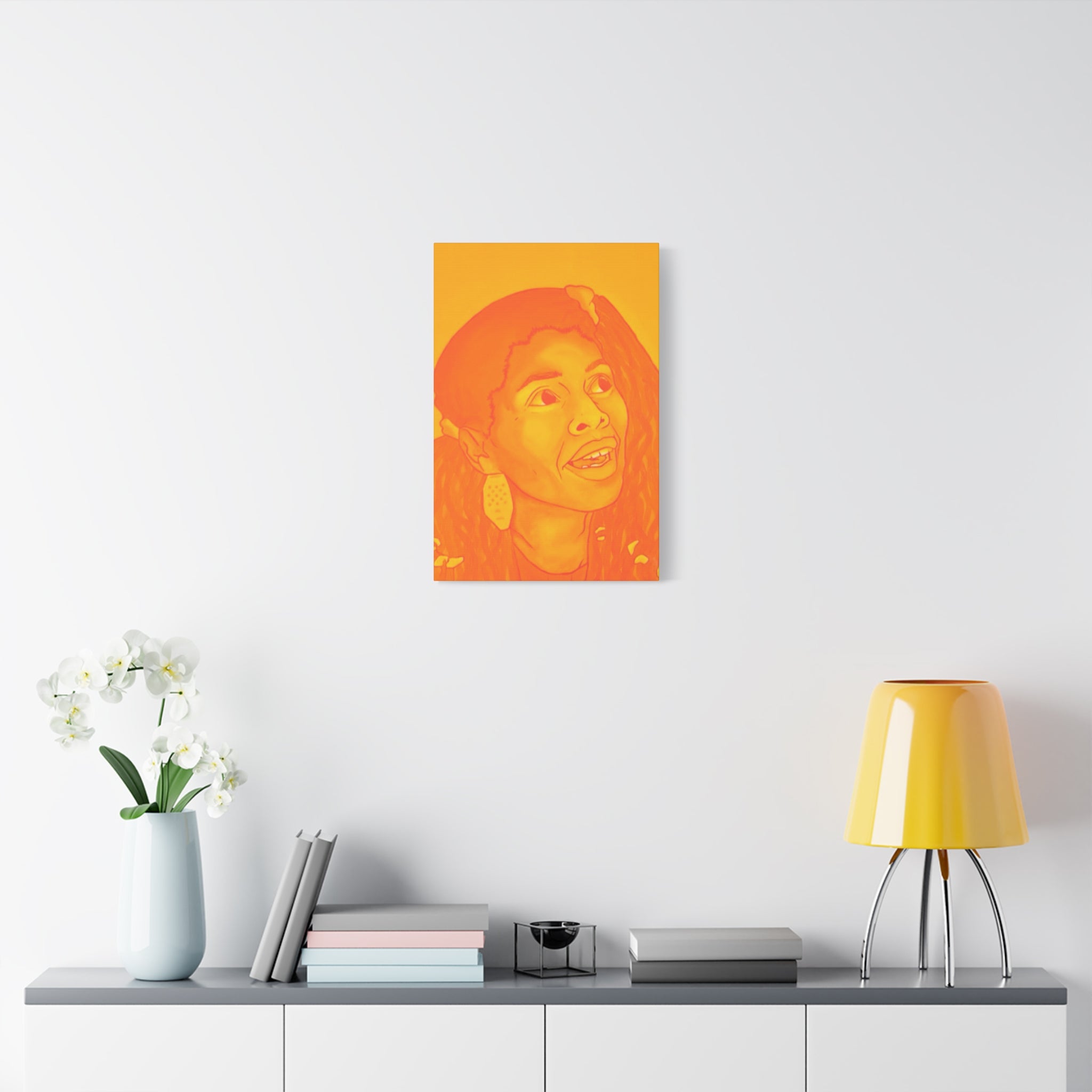 Assata Shakorange - Canvas Print