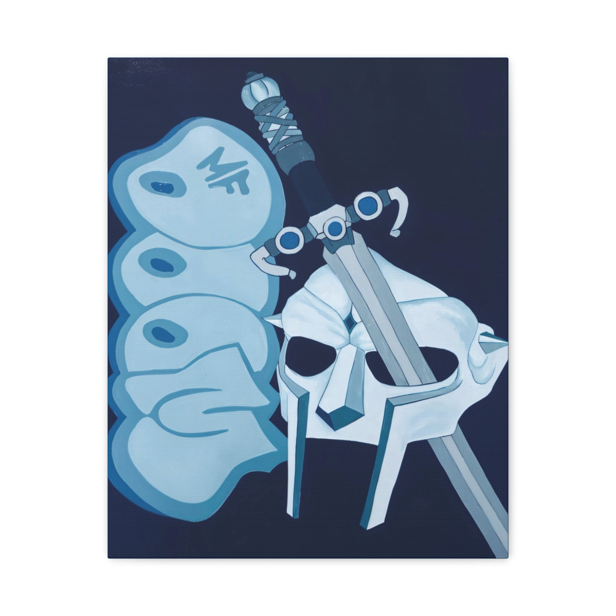 MF BlueOOM - Canvas Print