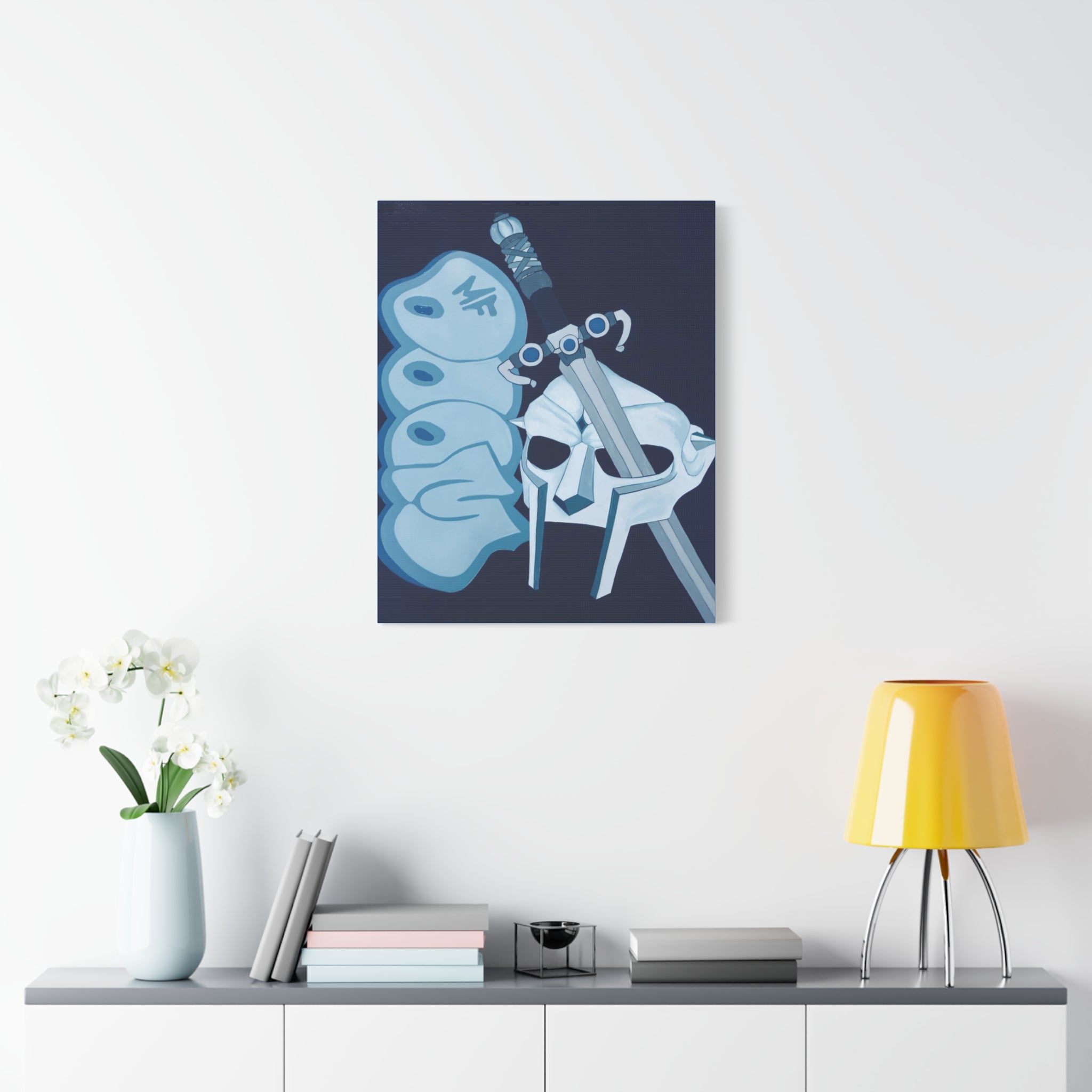 MF BlueOOM - Canvas Print
