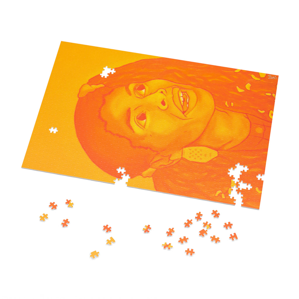 Assata Shakorange - Jigsaw Puzzle with Tin
