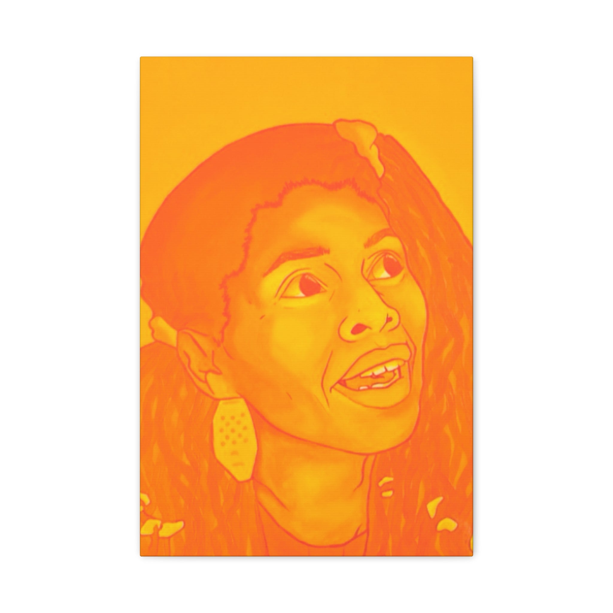 Assata Shakorange - Canvas Print