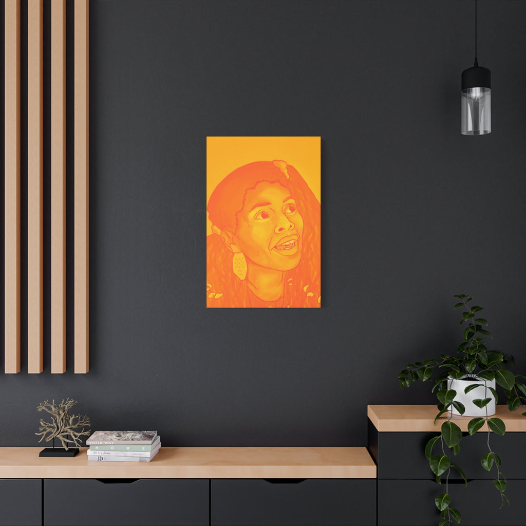 Assata Shakorange - Canvas Print