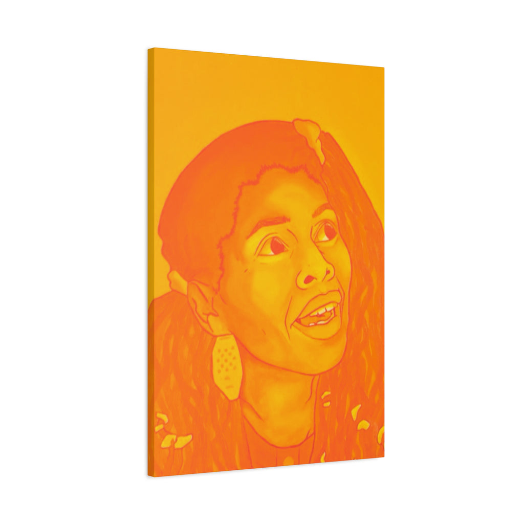 Assata Shakorange - Canvas Print