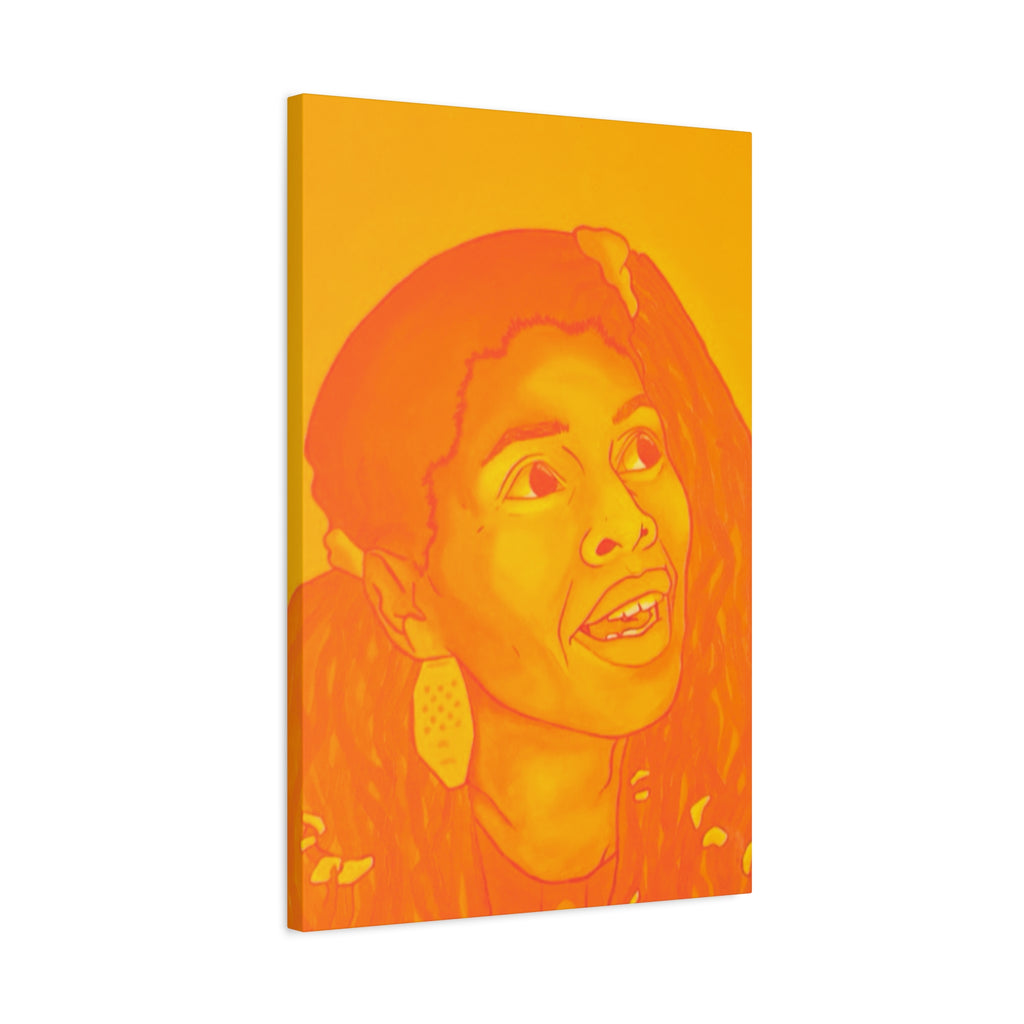Assata Shakorange - Canvas Print