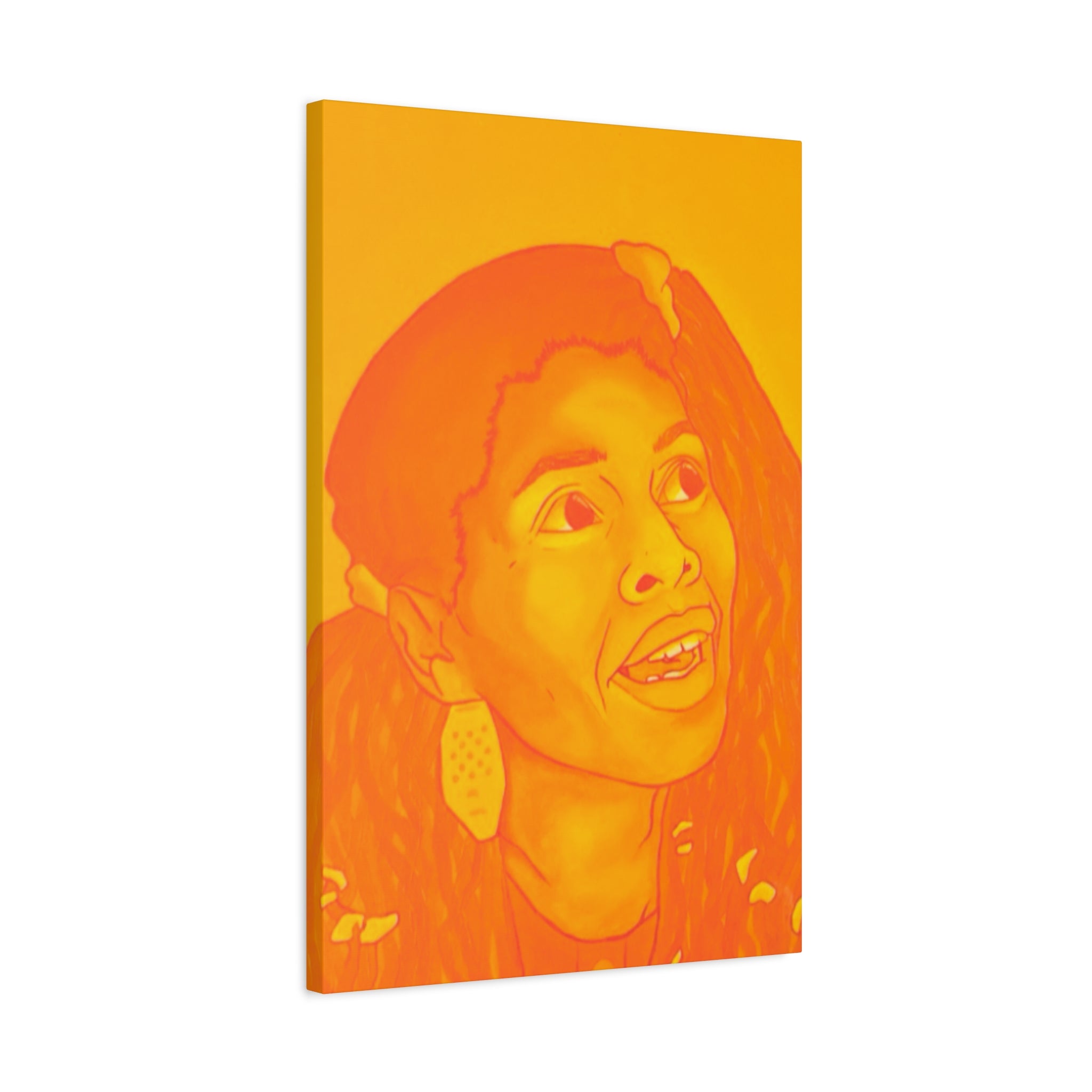 Assata Shakorange - Canvas Print
