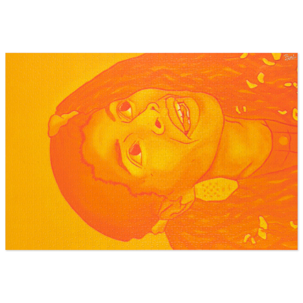 Assata Shakorange - Jigsaw Puzzle with Tin