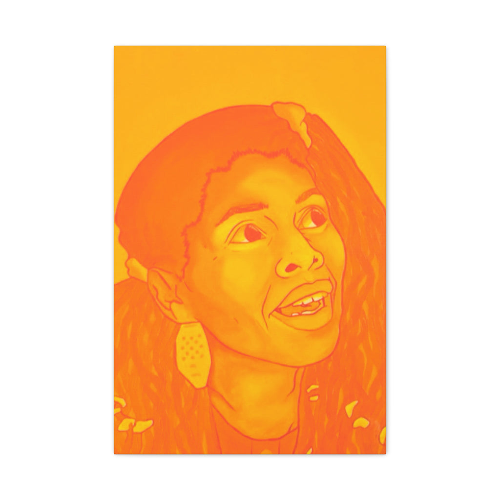 Assata Shakorange - Canvas Print
