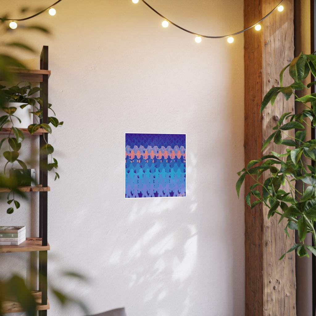 Squint 2.0. - Sunset - Poster Print