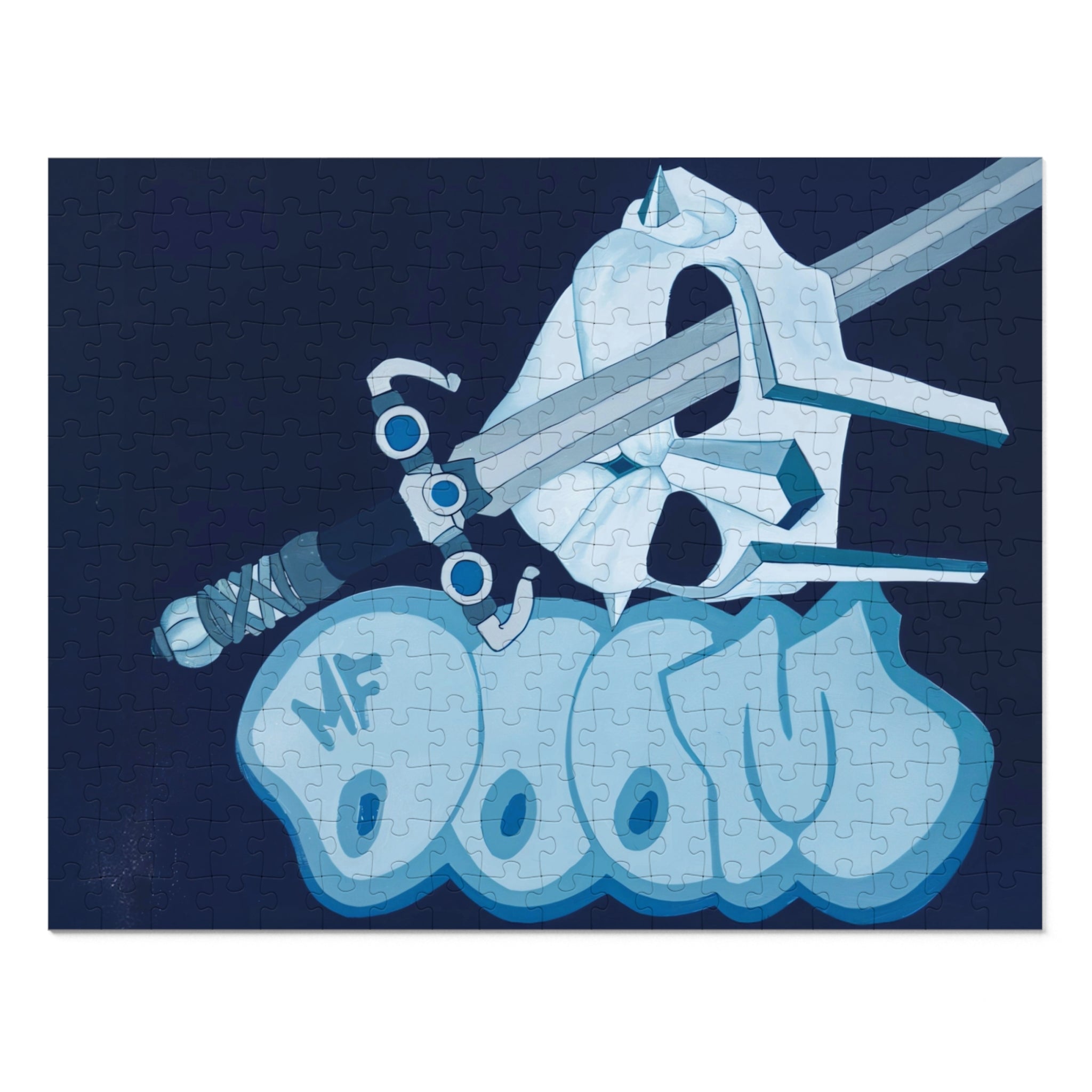 MF BlueOOM - Jigsaw Puzzle with Tin