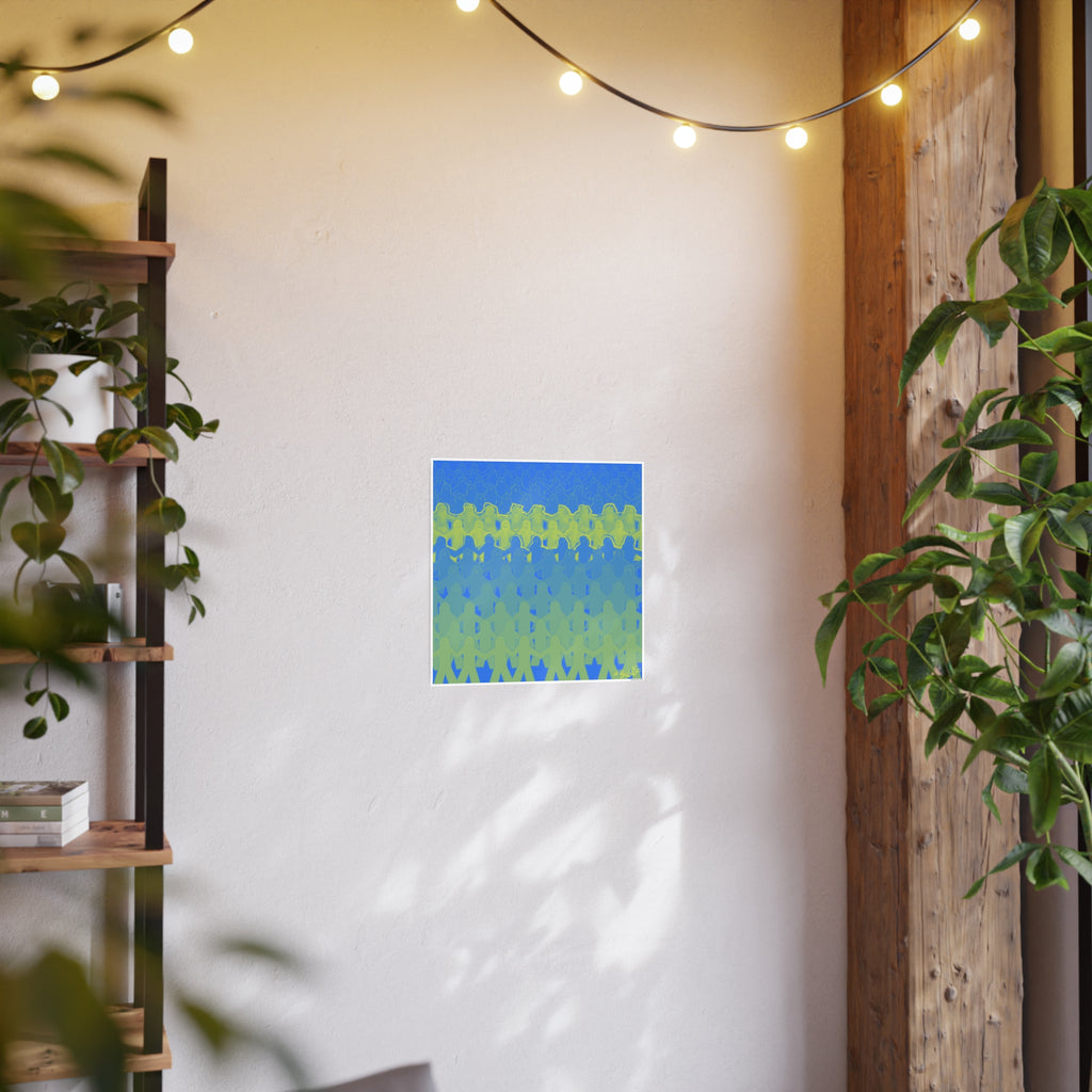 Squint 2.0 - Electric - Poster Print