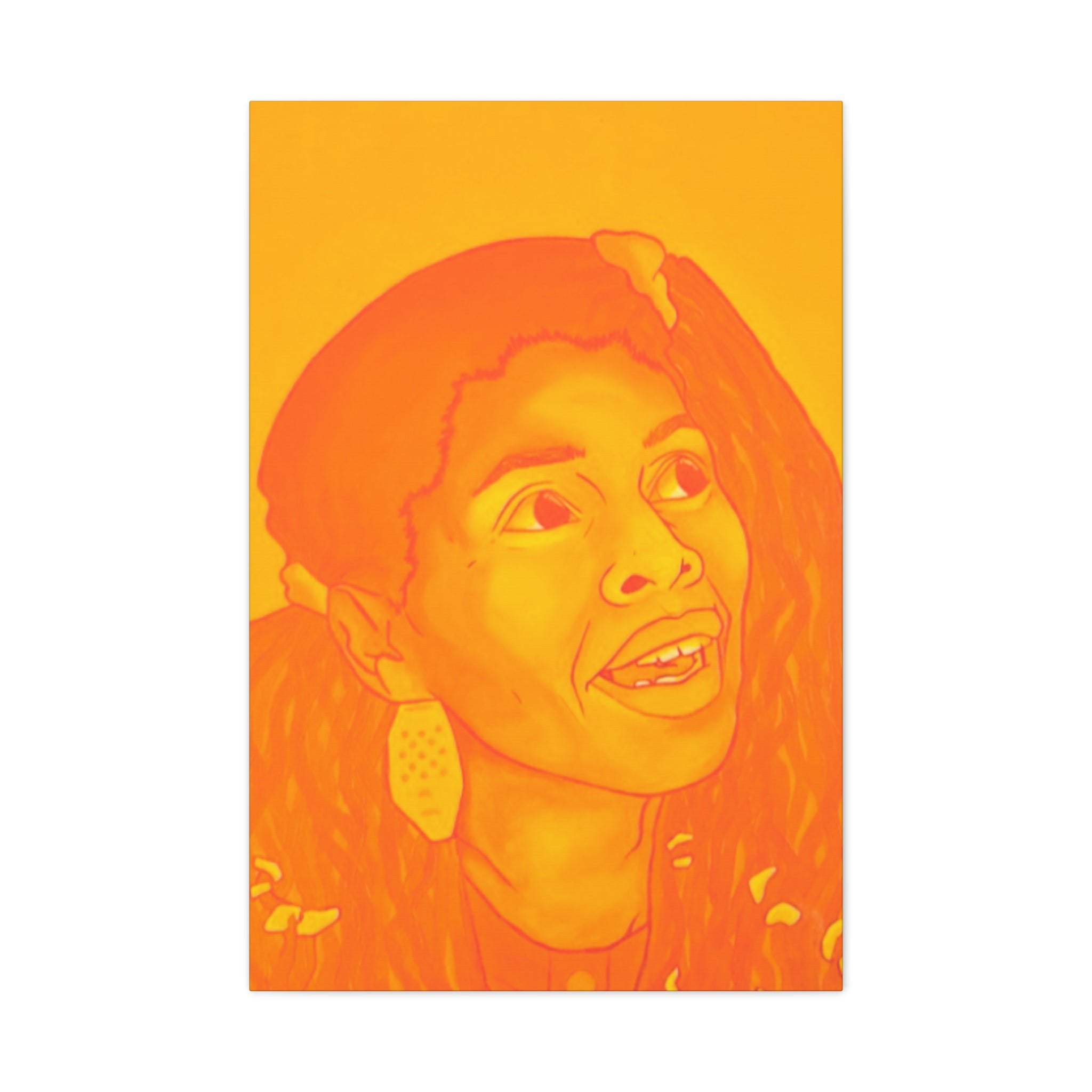 Assata Shakorange - Canvas Print