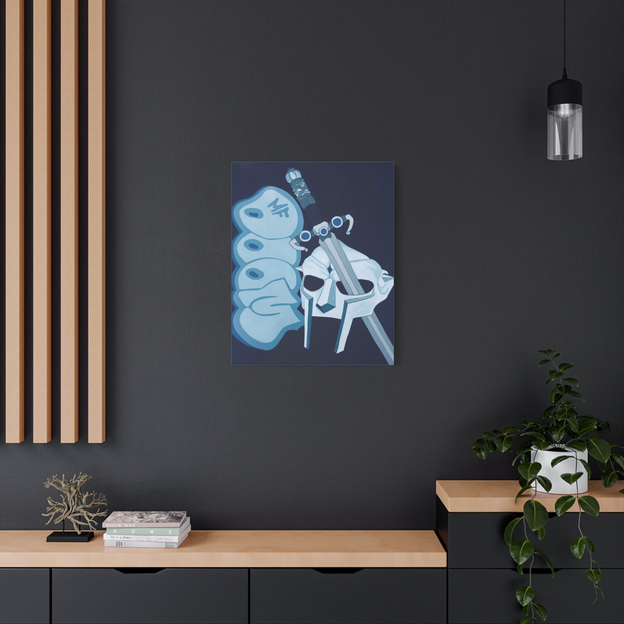 MF BlueOOM - Canvas Print