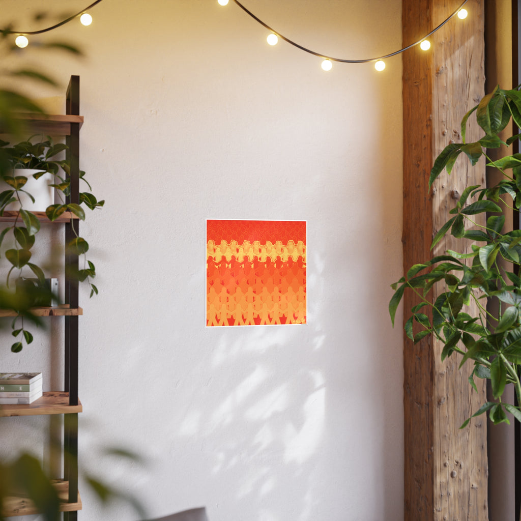 Squint 2.0 - O'rage - Poster Print
