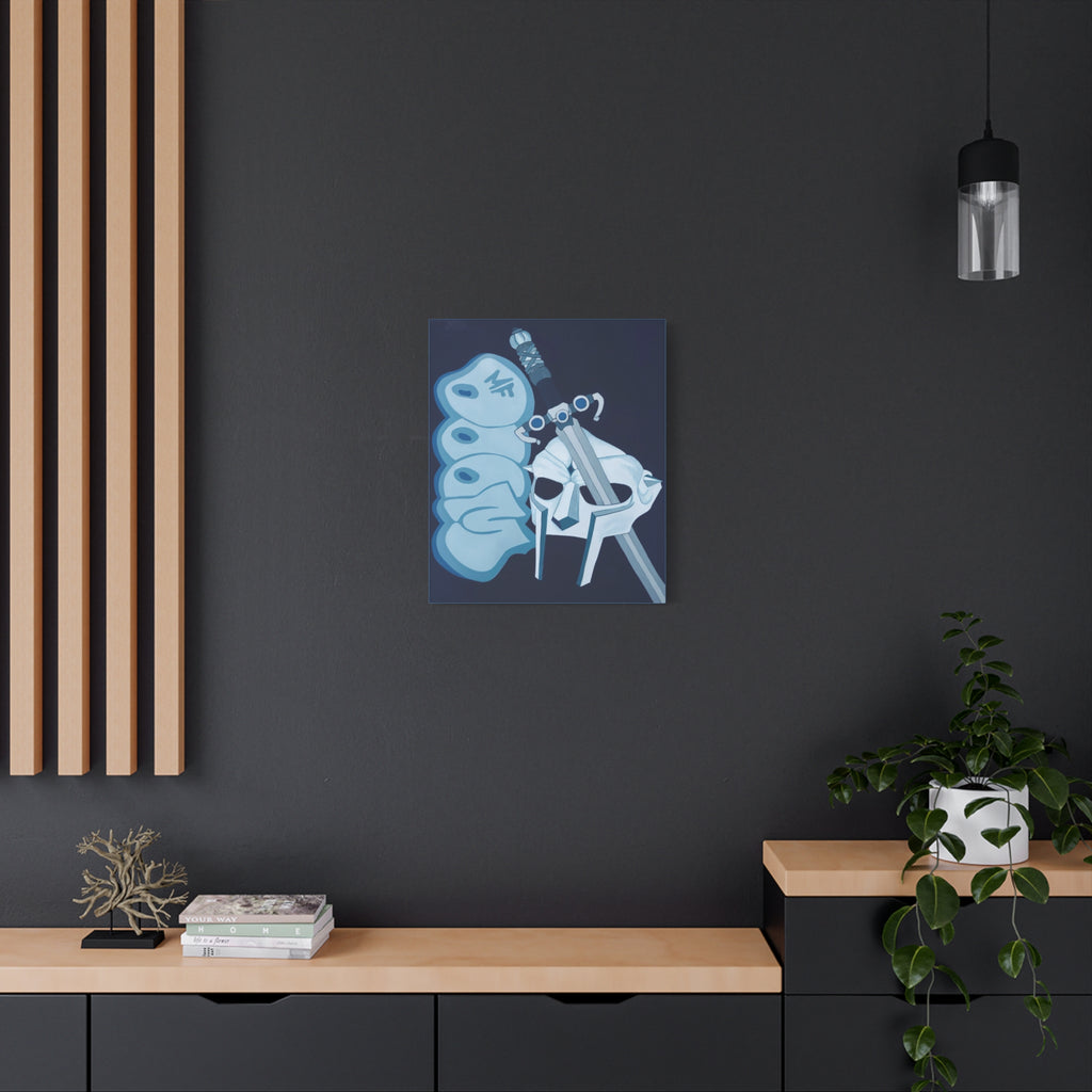 MF BlueOOM - Canvas Print