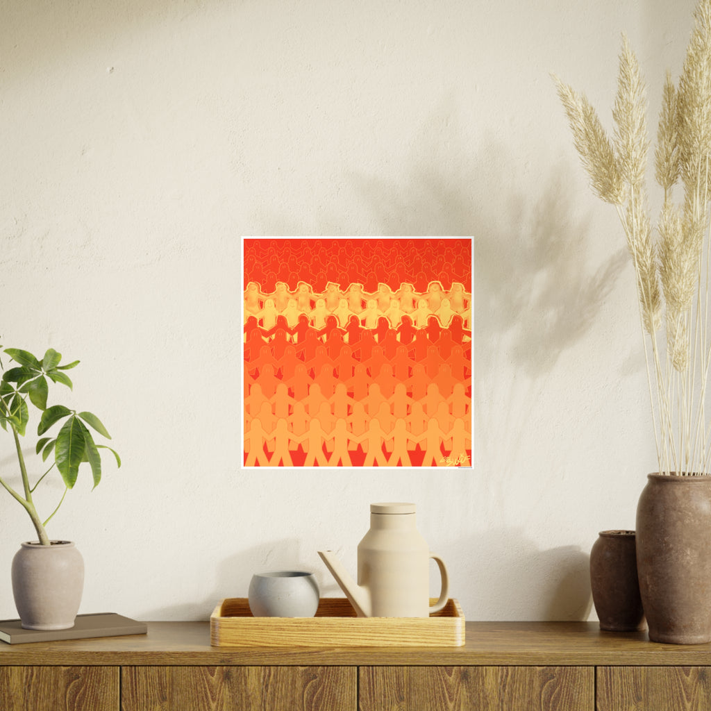 Squint 2.0 - O'rage - Poster Print