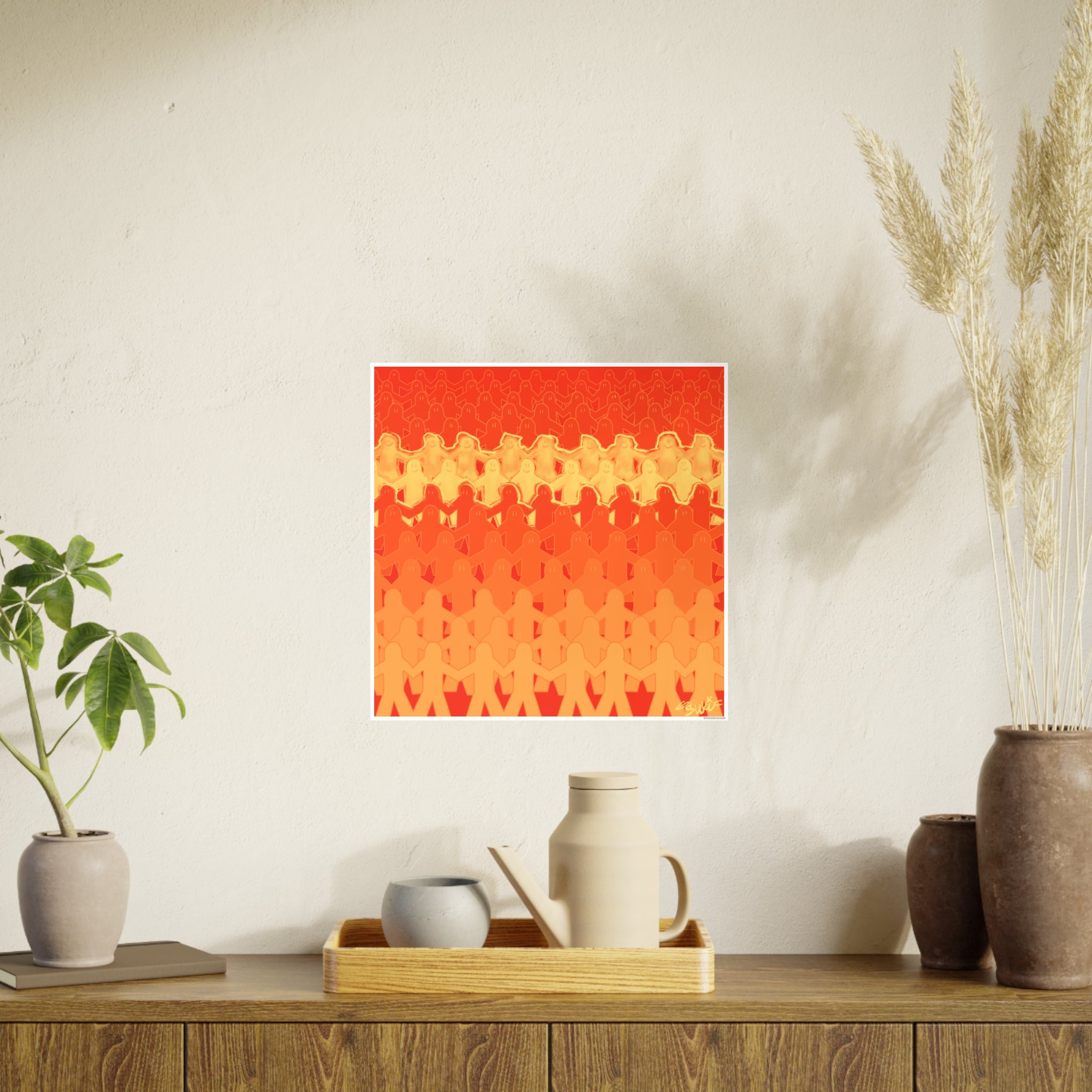 Squint 2.0 - O'rage - Poster Print