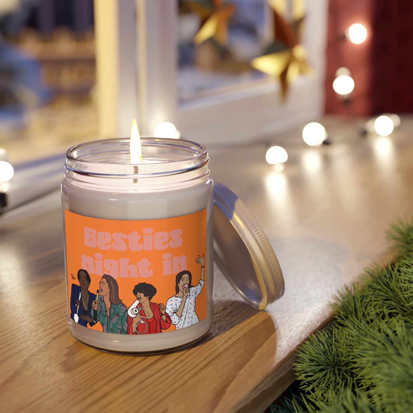 Besties Night In  - 9oz Scented Candle