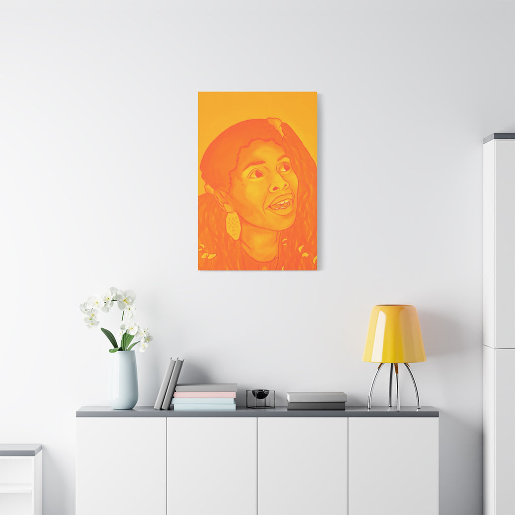 Assata Shakorange - Canvas Print