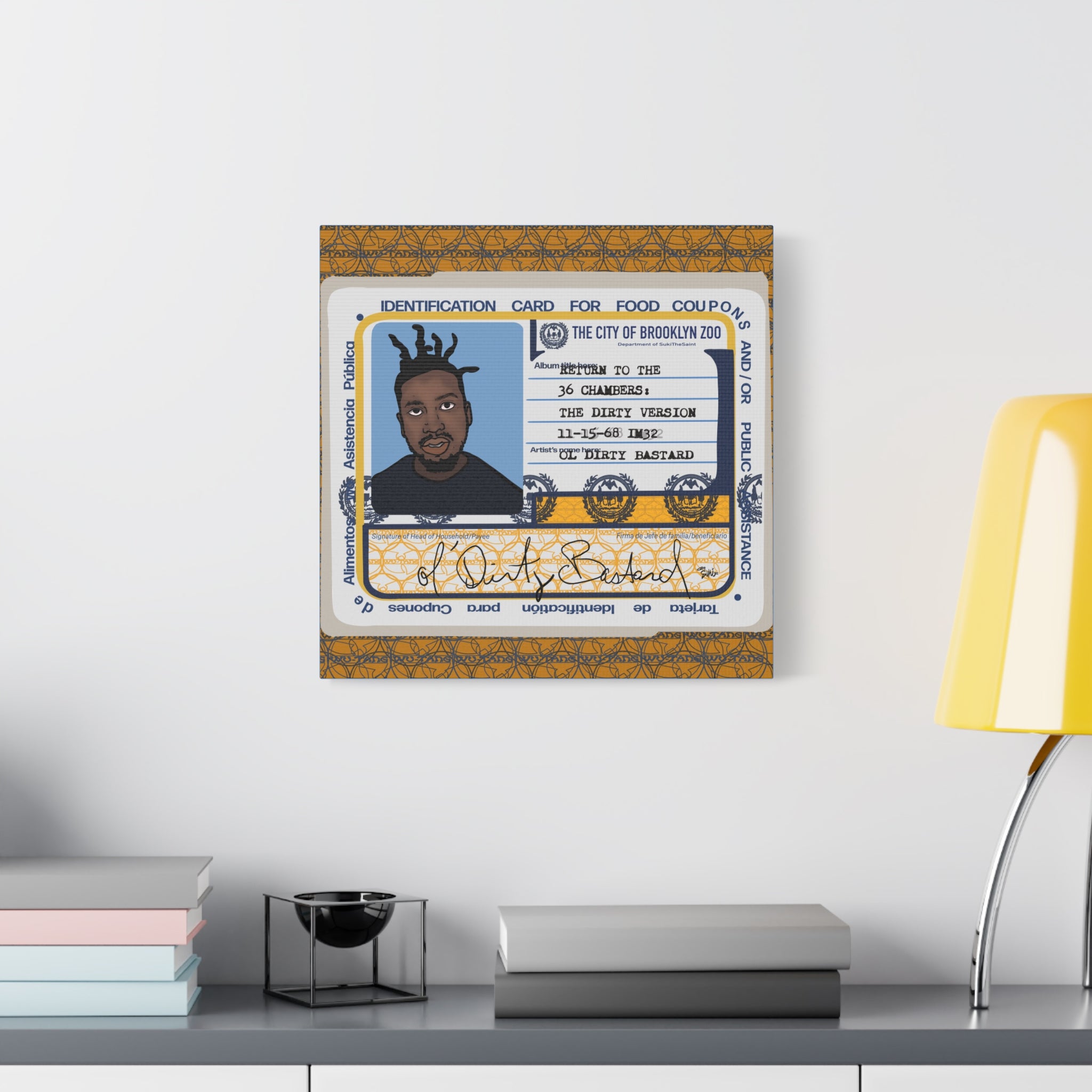 Dirty EBT - Canvas Print