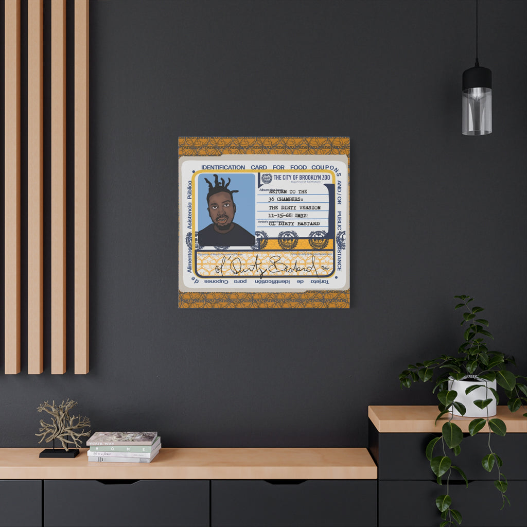 Dirty EBT - Canvas Print