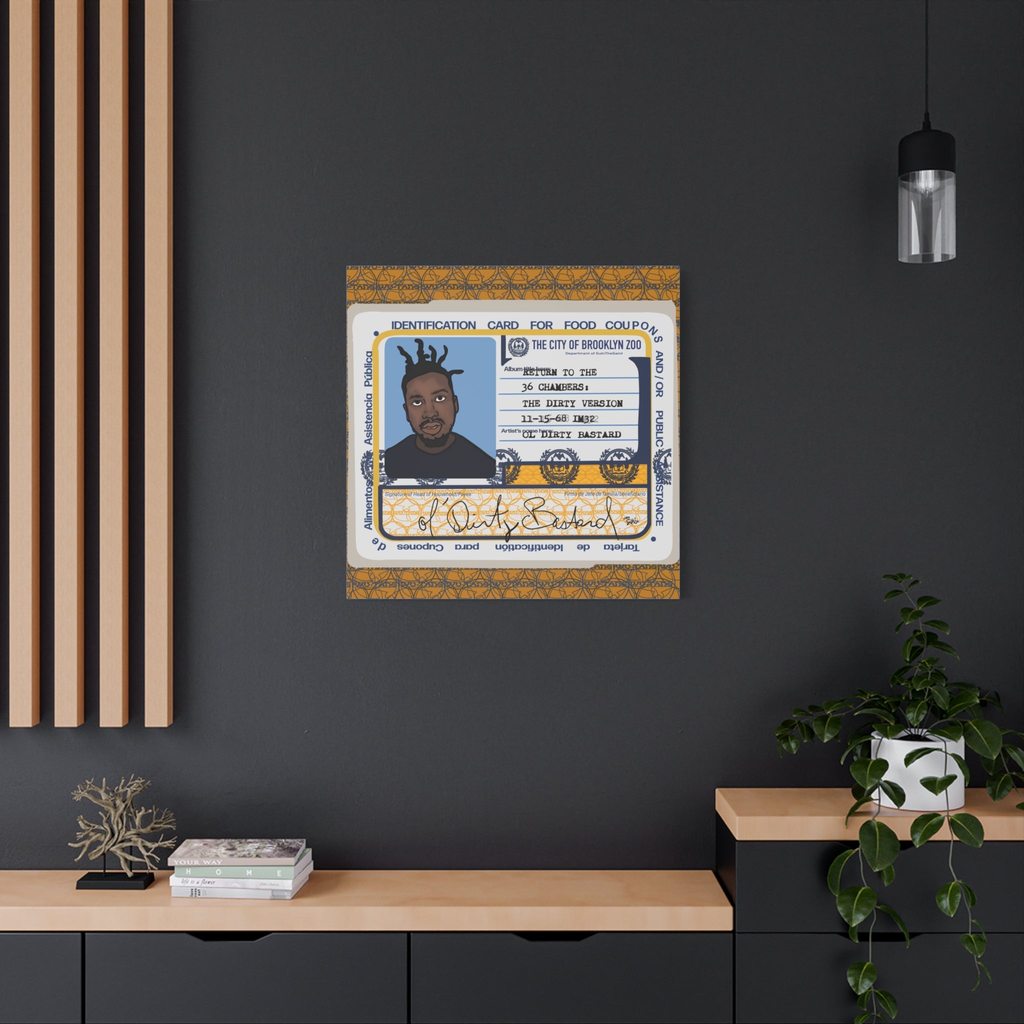 Dirty EBT - Canvas Print