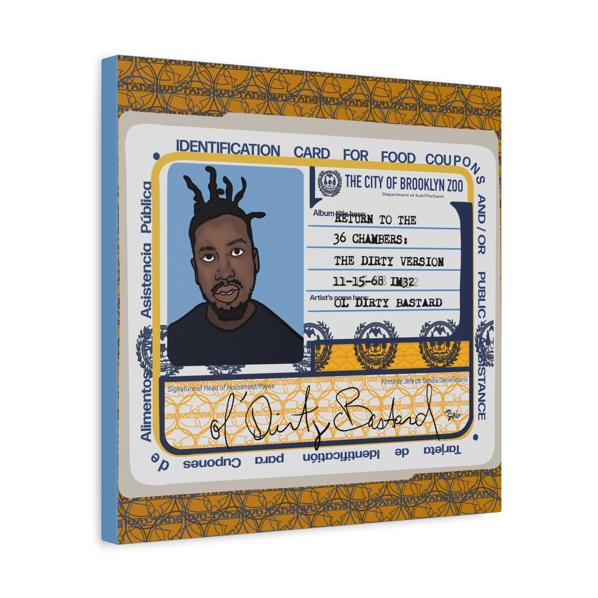 Dirty EBT - Canvas Print