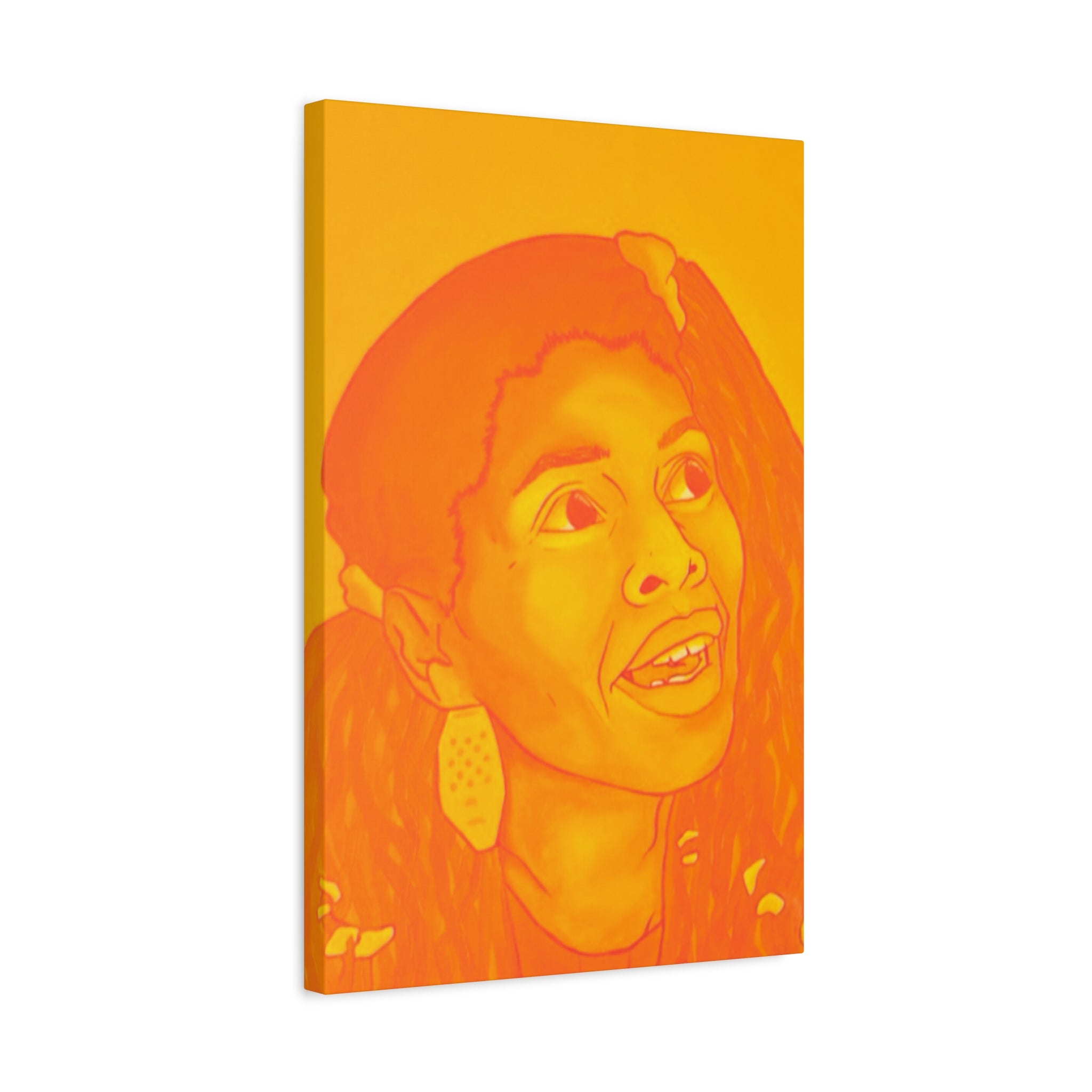 Assata Shakorange - Canvas Print