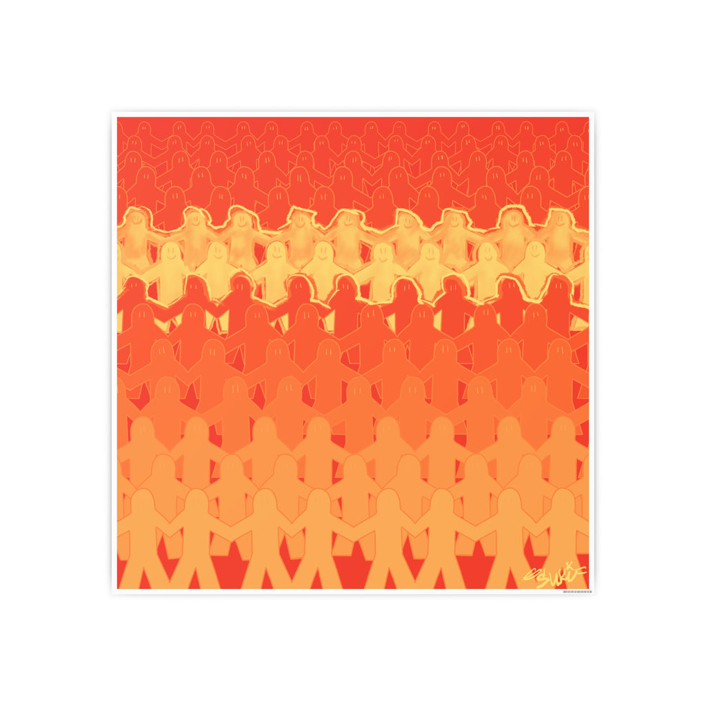 Squint 2.0 - O'rage - Poster Print