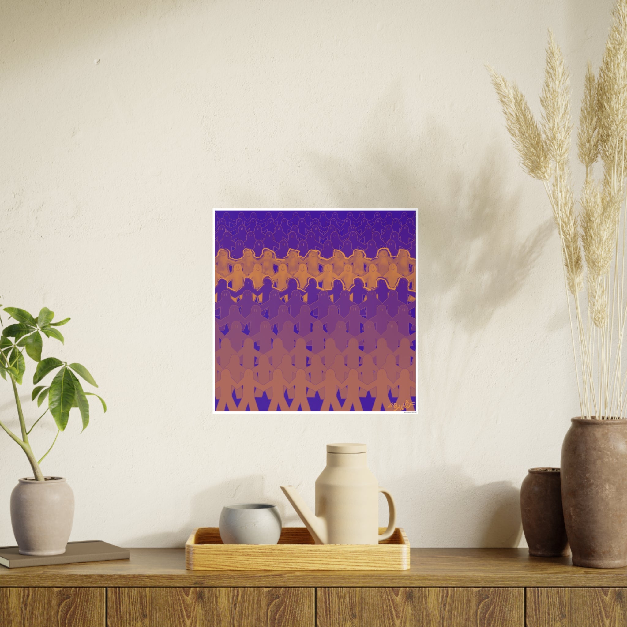 Squint 2.0. - Dusk - Poster Print