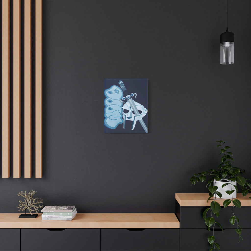 MF BlueOOM - Canvas Print