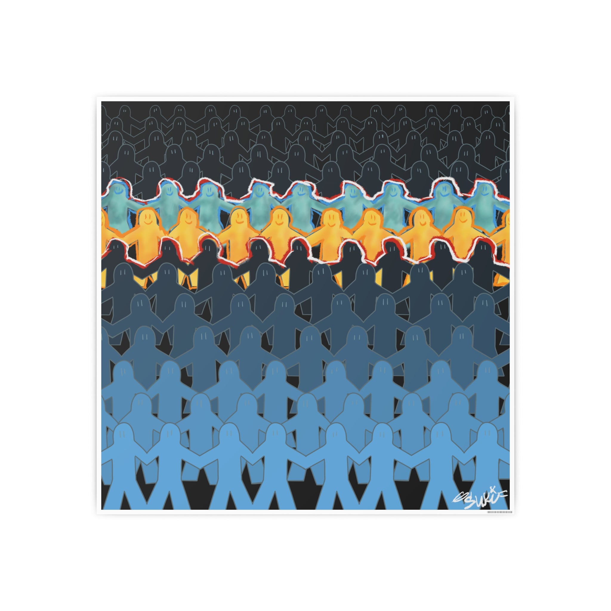 Squint - Poster Print