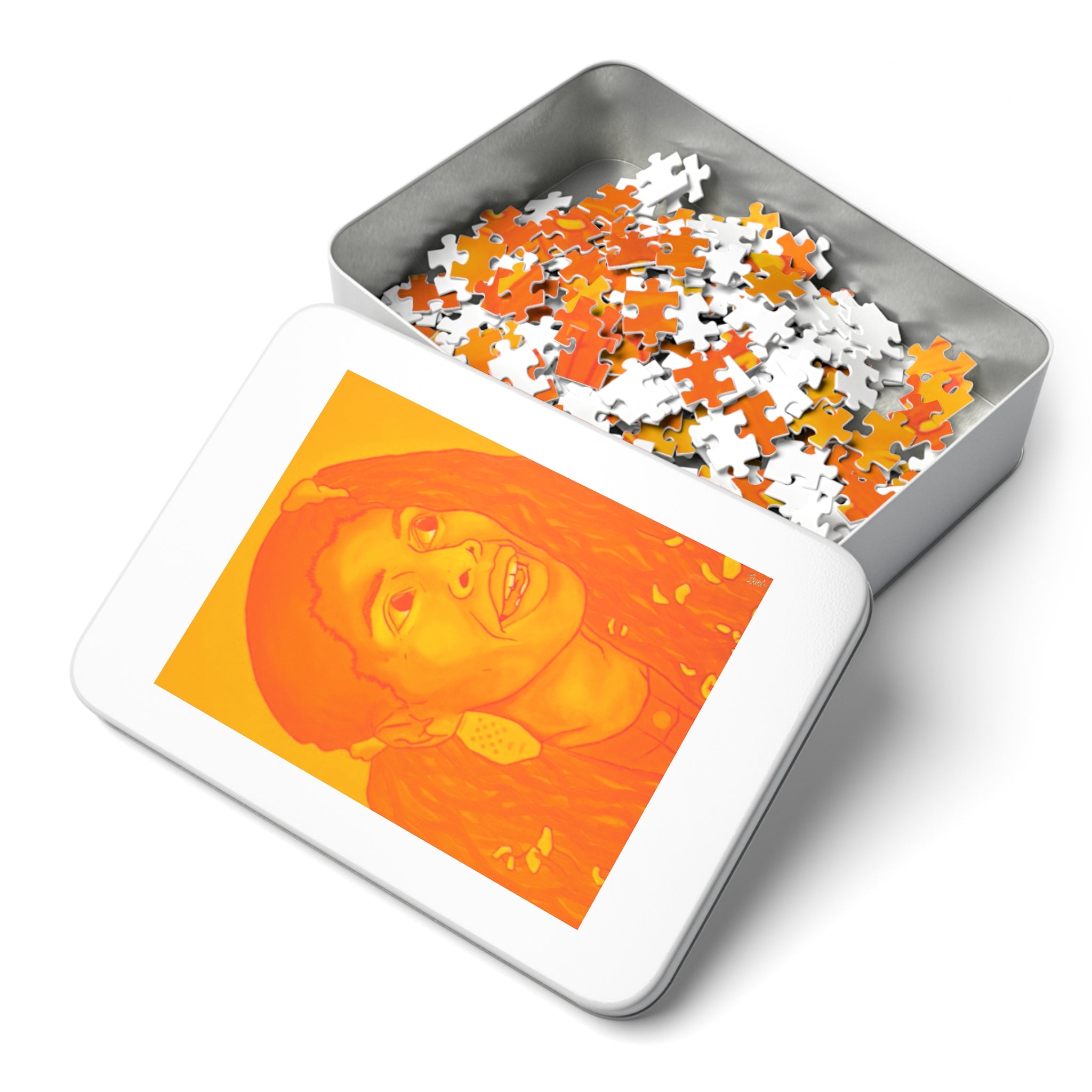 Assata Shakorange - Jigsaw Puzzle with Tin