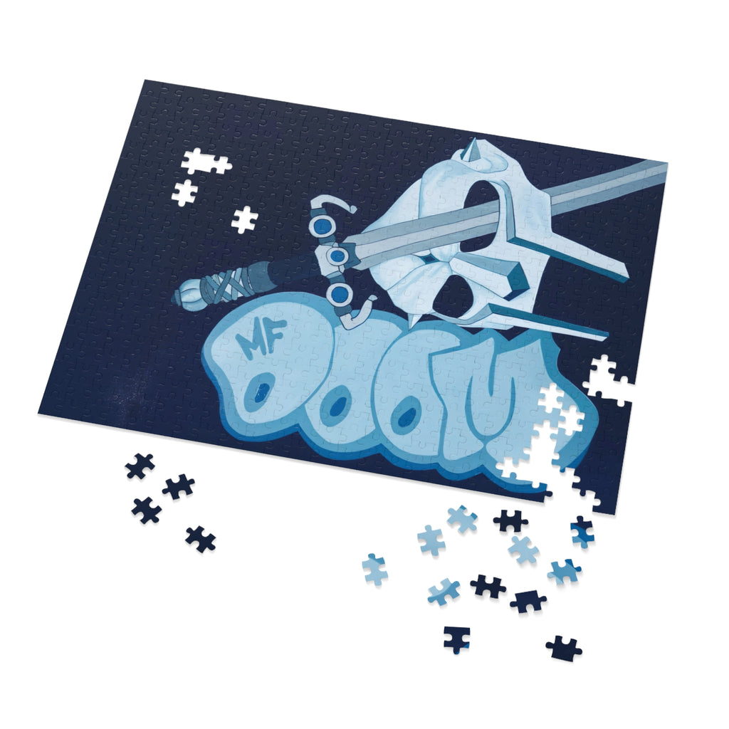 MF BlueOOM - Jigsaw Puzzle with Tin