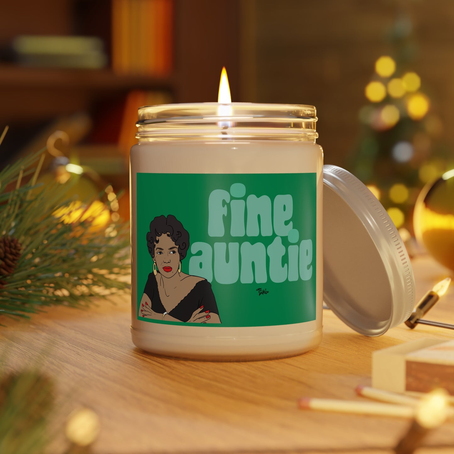 Fine Auntie - 9oz Scented Candle