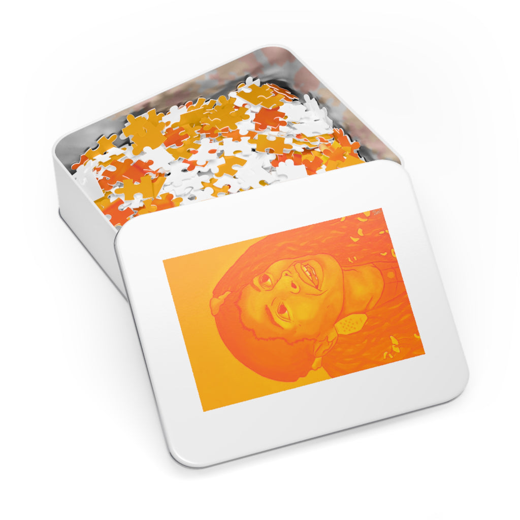 Assata Shakorange - Jigsaw Puzzle with Tin