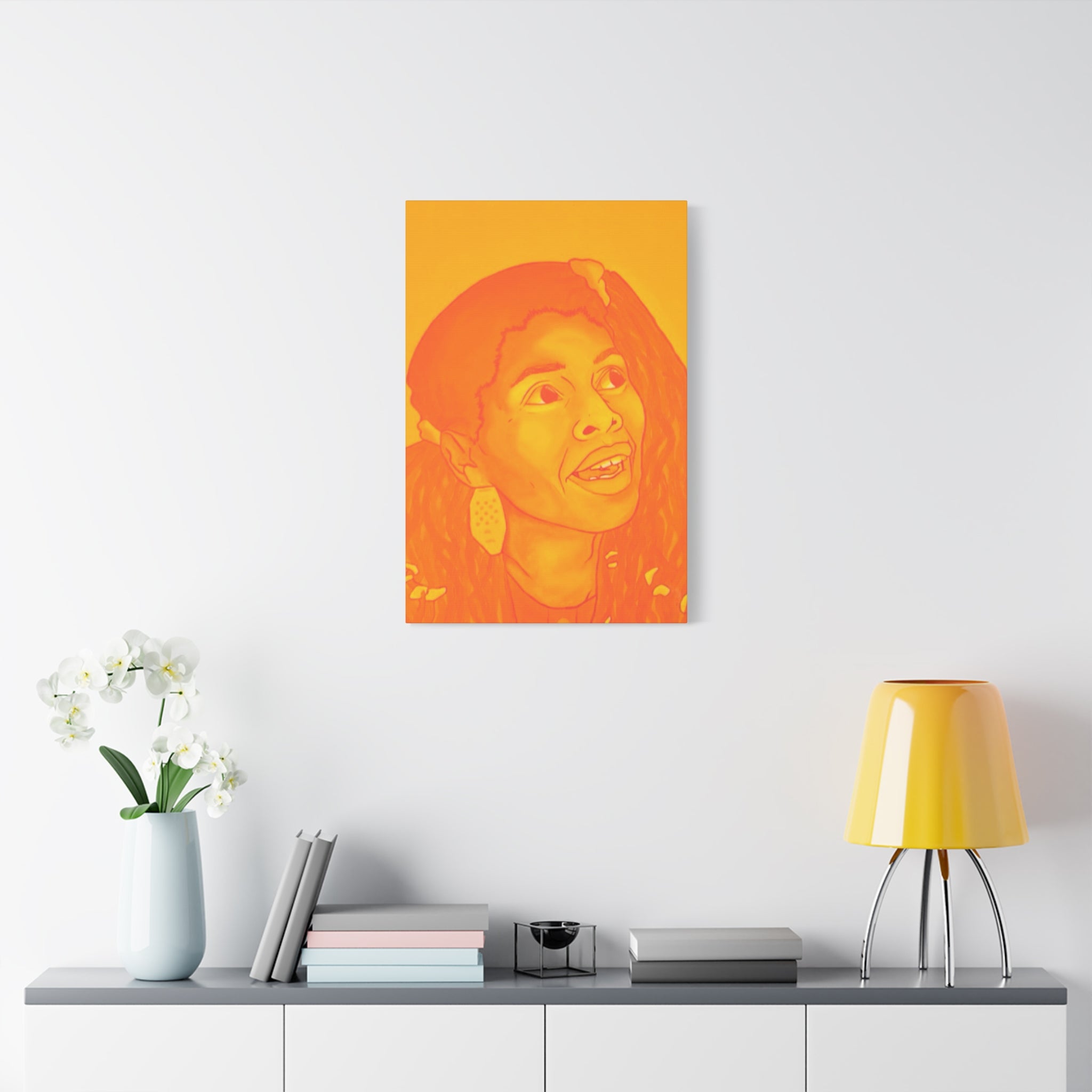 Assata Shakorange - Canvas Print