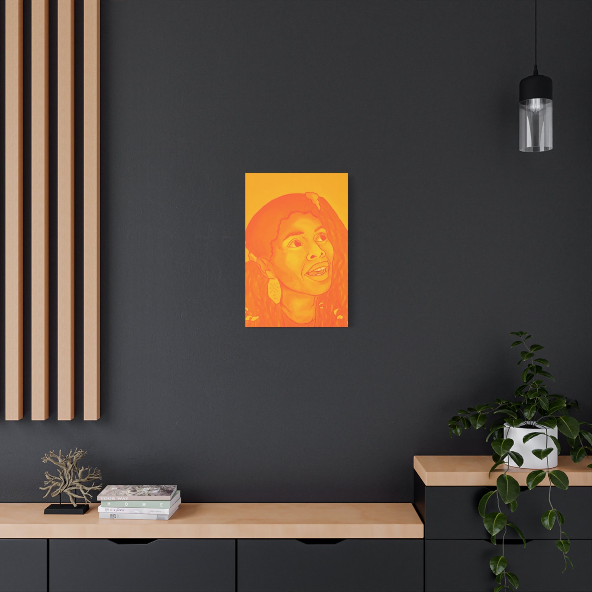 Assata Shakorange - Canvas Print