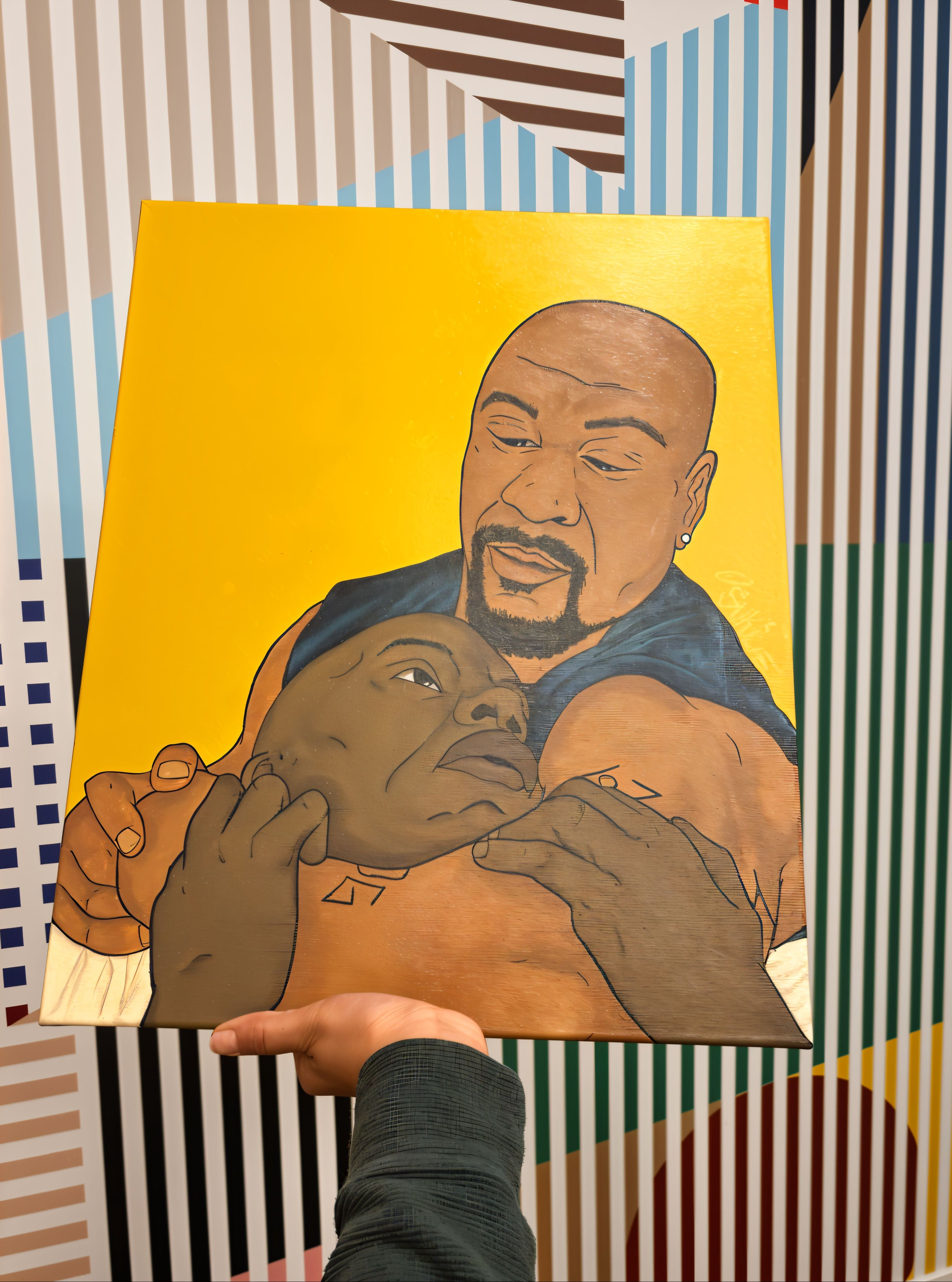 Sweet Jody, Chokehold - ORIGINAL PAINTING