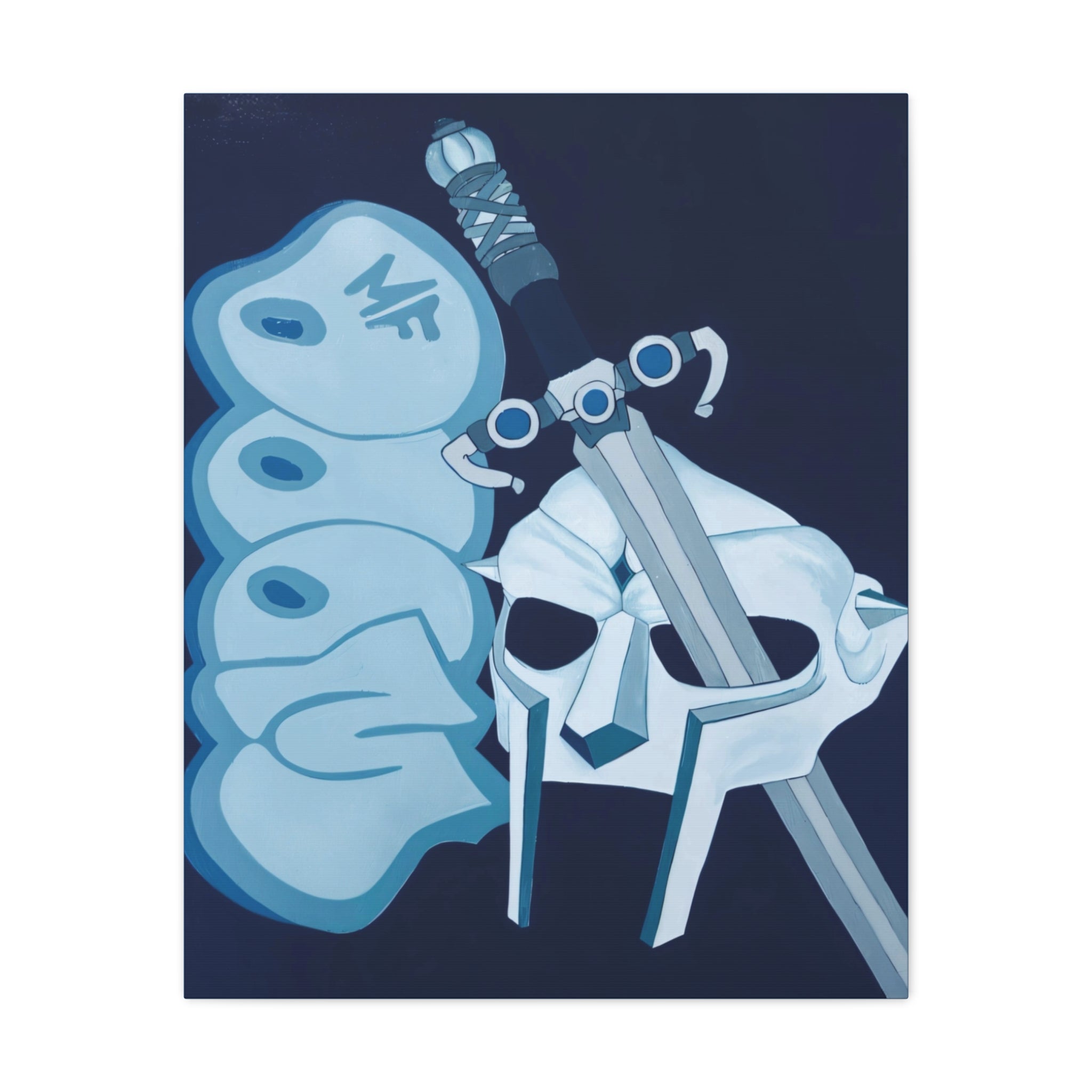 MF BlueOOM - Canvas Print