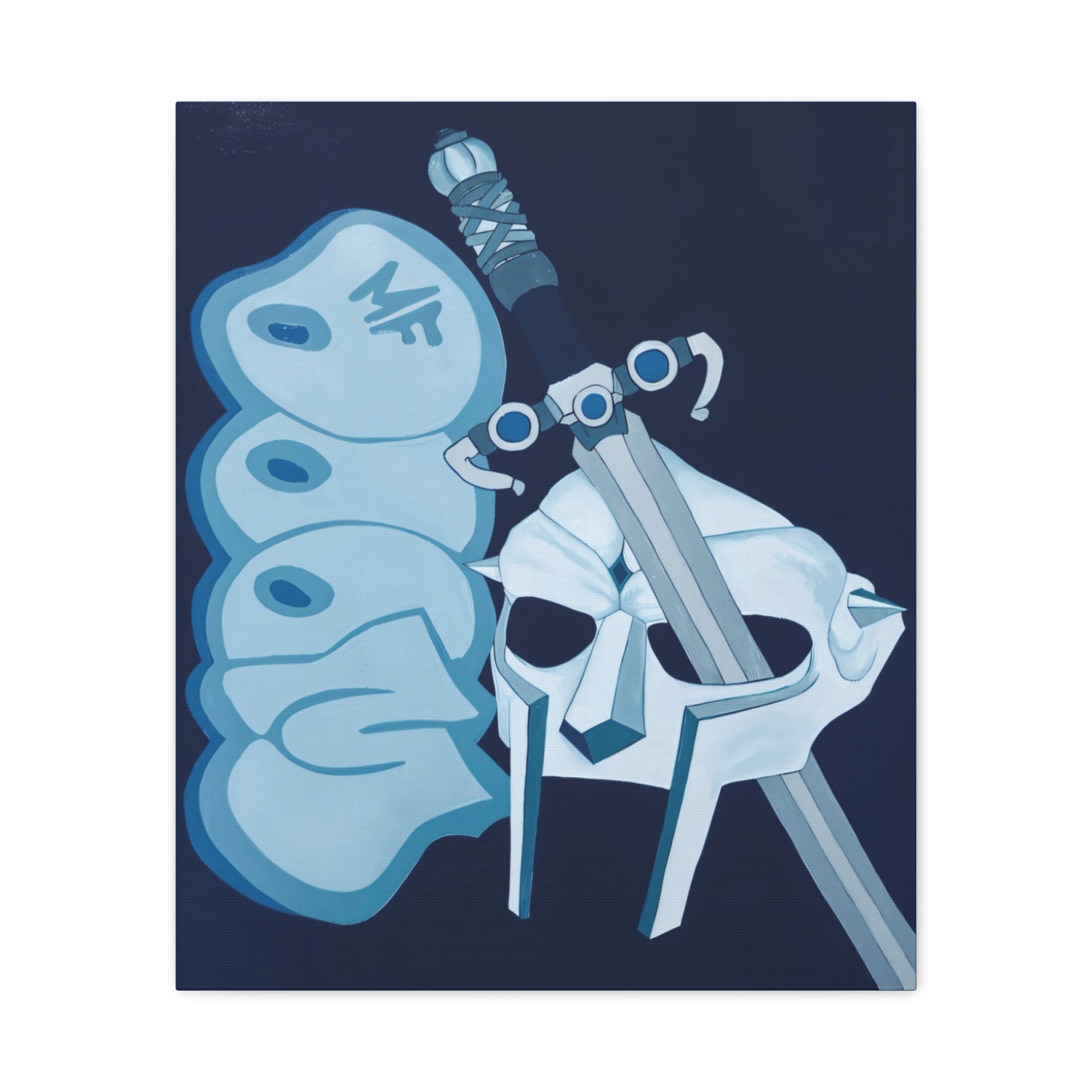 MF BlueOOM - Canvas Print