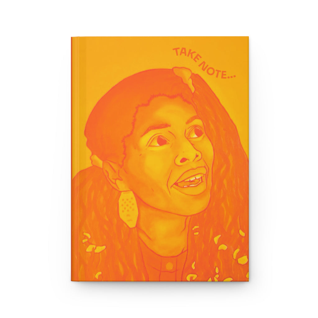 Asssata Shakorange - Take Note - Hardcover Journal