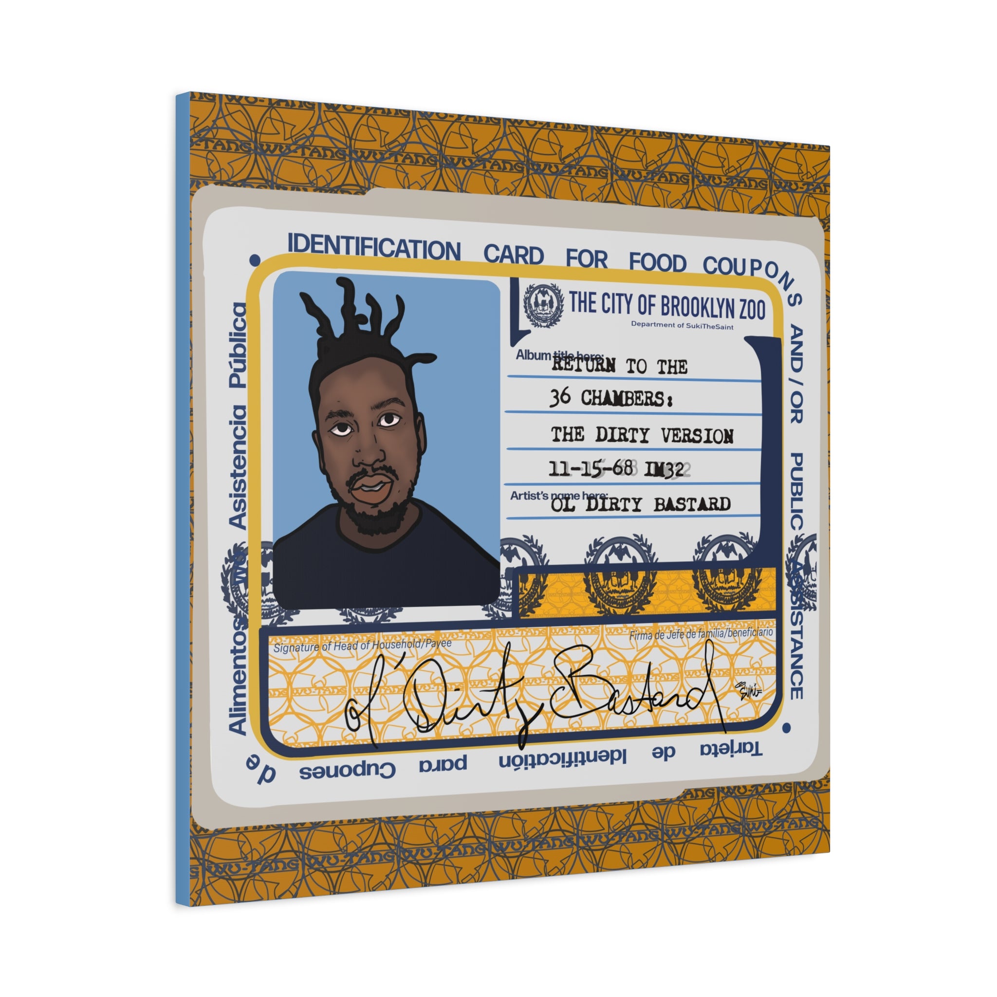 Dirty EBT - Canvas Print