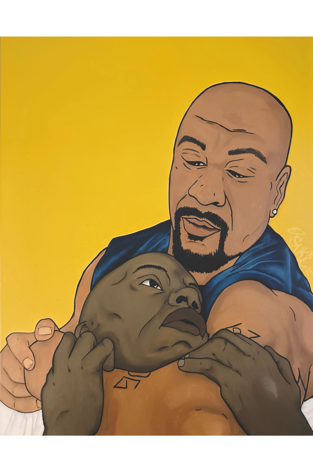Sweet Jody, Chokehold - ORIGINAL PAINTING