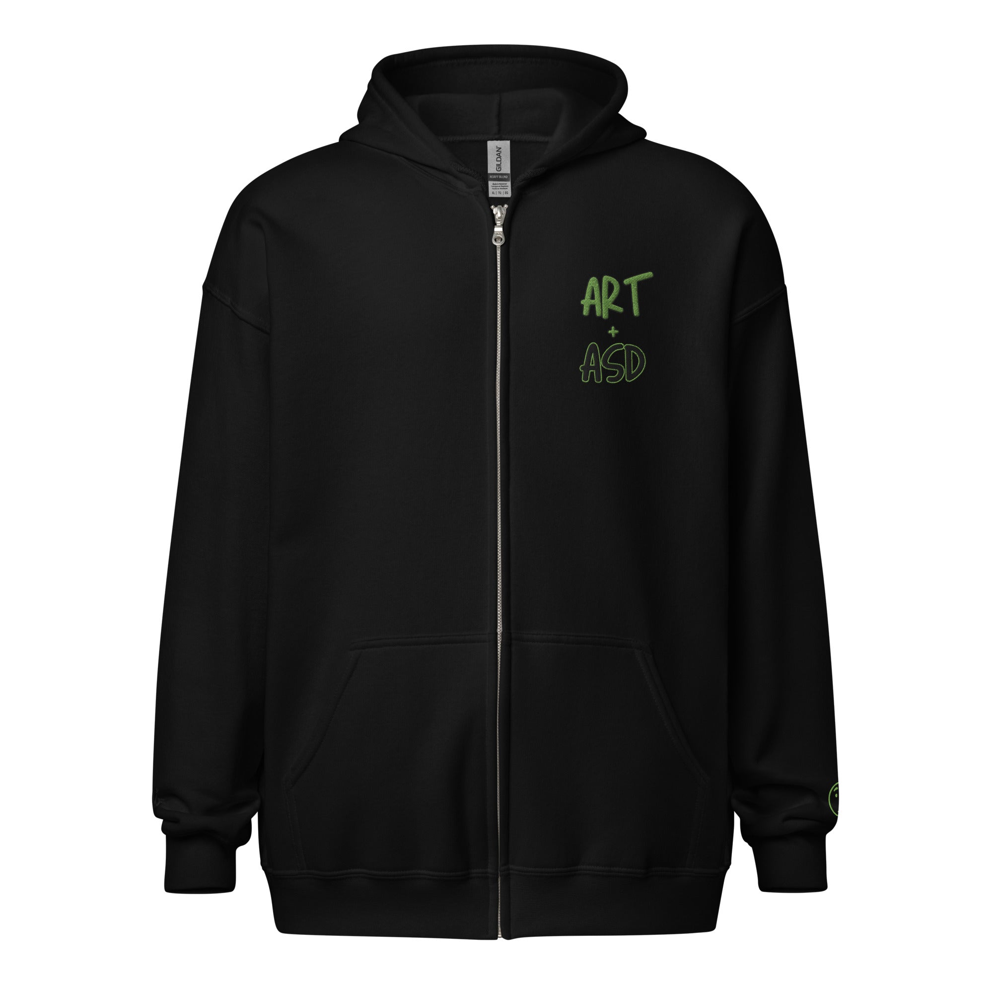 Art & ASD - Bubble - Zip up Hoodie – Suki The Saint